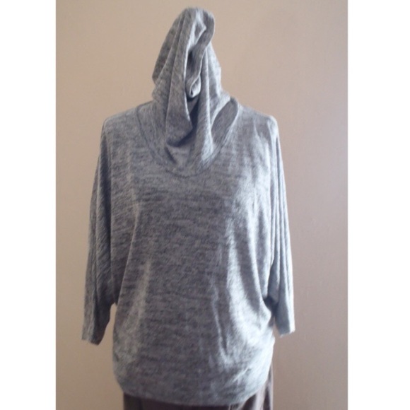 Olivia Moon Cowl Neck Dolman Sleeve Top (Oversized) - Picture 4 of 8